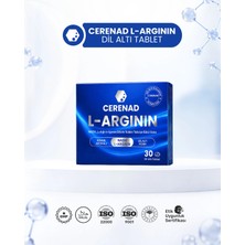 Cerenad+ L-Arginin 30 Adet Dilaltı Tablet Nadh ve L-Arginin İçeren Türkiye Menşeli Takviye Edici Gıda