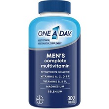 Bayer One A Day Men's Multivitamin 300 Tablet Vitamin ve Mineral İçeriği