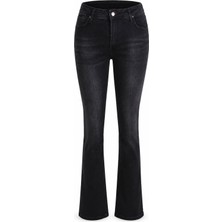 Double 2199 Siyah Kadın Jean Pantolon 27KD52000115
