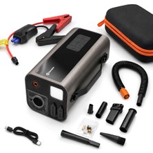 Prohummer PHM014 Jump Starter - Çok Fonksiyonlu 10U1 Arada Süpürgeli Kompresörlü Akü Takviye Cihazı 12000MAH - Powerbank