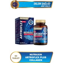 Nutraxin Artroflex Plus Collagen Tip 1 2 3 5 10 90 Tbl Magnezyum Bromelain Yumurta Kabuğu Glukozamin Msm