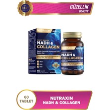 Nutraxin Nadh Collagen 60 Tablet Tip1 Tip3 Hyaluronik Asit, Elastin, Seramid, Resveratrol Glutatyon