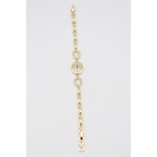 Suda İthalat Vıp Bileklik 14 K-17319 (17+2cm)