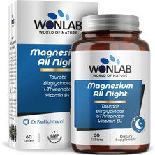 Wonlab Magnesium All Night 60 Tablet