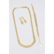 Suda İthalat Vıp Kolye Set 14 K-17260 (40+5cm)