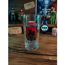 Hureggo Vintage Kent Şekerleme Batman & Robin Nostaljik Hatıra Meşrubat Bardağı