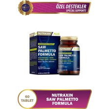 Nutraxin Saw Palmetto Formula 60 Tablet - Cüce Palmiye, Isırgan Otu, Yeşil Çay, Likopen, Çinko, Selenyum