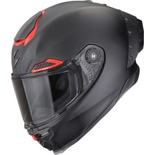 Scorpion Apex Exo-Race Air Kapalı Motosiklet Kaskı Mat Siyah  Kırmızı