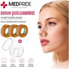Medpride Burun Şekillendirici + 3 Adet 3m Estetik  Burun Bandı