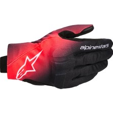 Alpinestars Reef V2 Korumalı Motosiklet Eldiveni Siyah  Kırmızı