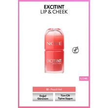 Note Cosmetics Note Excitint Lip & Cheek Dudak ve Yanak Renklendirici Tint Likit Allık - 10 Peach Veil