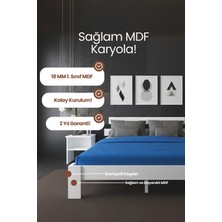 Renazzo Mobilya Lotus Tek Kişilik Mdf Karyola