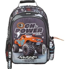 Chimola Chımola Power Siyah Anaokulu Sırt Çantası 12" (BT189)