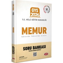 Akm Kitap 2026 Gys T.c. Milli Eğitim Bakanlığı Memur Soru Bankası Data Yayınları