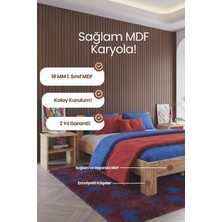 Renazzo Mobilya Letto Çift Kişilik Mdf Karyola