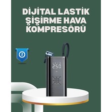 Marsilyan™- Bisiklet, Motosiklet ve Araçlar Için Çok Amaçlı Hava Pompası