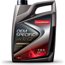 Champion C2 Oem Specific 5W30 Motor Yağı 5 Litre