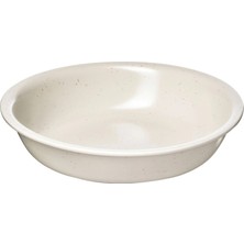 TARNA Daggaster Noktalı-Açık Bej 19 cm Çukur Tabak