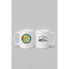 Bahriyeli Collection  Tcg Tekirdağ Dalgalar Arası V2 Baskılı Kupa Bardak