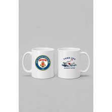 Bahriyeli Collection  TCSG-304  Dalgalar Arası V2 Baskılı Kupa Bardak