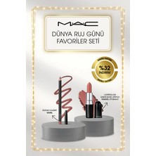 M.A.C Dünya Ruj Günü Favoriler Seti: Whirl & Thanks, It's M·a·c