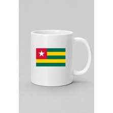 Bahriyeli Collection  Togo Bayrağı Baskılı Kupa Bardak