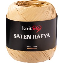 Knitme Saten Rafya-Raffia Örgü Iplik 100 gr Hasır