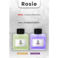 Rosie Yeşilçay Limon ve Mor Menekşe Rosıe Çubuklu Oda Kokusu 100 ml