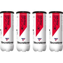 Tecnifibre X-One Padel 3'lü 4 Kutu Padel Topu