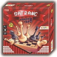 Happy Trend Satranç Doğal Ahşaptan Eğitici Geliştirici Akıl Zeka Mantık Düşünme Oyun Sporu Zekice Satranç Takımı B11111111222222