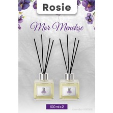 Rosie 2 Adet Mor Menekşe Çubuklu Oda Kokusu 100 ml