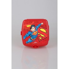 LİSANSLI SUPERMAN 2 KATLI BESLENME KUTUSU / LUNCH BOX
