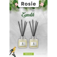 2 Adet Egzotik Rosie Çubuklu Oda Kokusu 100 ml