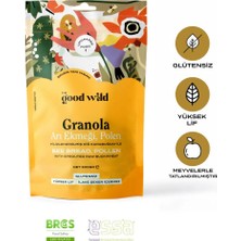 The Good Wild Arı Ekmeği & Polenli Granola | Glutensiz Yulaf Ezmesi | İlave Şekersiz | Yüksek Lif | 300 Gr