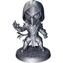Renibo 3D Mortal Kombat: Gölgelerin Efendisi Noob Saibot 10CM Chibi Büst/figür