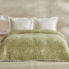 Karaca Home Bouquet Çift Kişilik Müslin Pike %100 Pamuk Desenli Renkli 200 x 220 cm