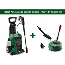 Happy Trend Bosch Aquatak 130 Basınçlı Yıkama + Oto ve Ev Yıkama Kiti 0615992626