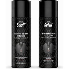 Happy Trend Selsil Emniyet Kemeri Yağlayıcı Sprey 200 ml Düzgün Sarılması Için Bakım Koruyucu Sprey 1-2-3-5-36 Adet (2 Adet)