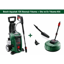 Happy Trend Bosch Aquatak 135 Basınçlı Yıkama + Oto ve Ev Yıkama Kiti 0615992627