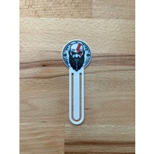Renibo God Of War Kratos Kitap Ayıracı - 3D Yazıcı Üretimi Özel Tasarım Sayfa Tutucu