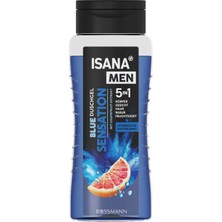 Isana Men Duş Jeli 5in1 Blue Sensation 300 ml