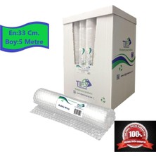 Happy Trend Balonlu Naylon Sargı 33CM Genişlikte 500CM Uzunlukta Havalı Eşya Koruma Ambalaj Pat Pat