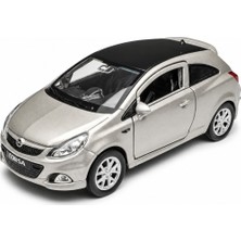 Welly Çek Bırak 12 Cm. Opel Corsa - Gri