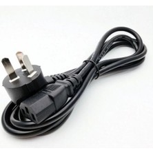 Eding Eğitim Platformu Bilgisayar Güç Kablosu Avusturalya Fişi Power Güç Pc Kablosu - 1 Metre