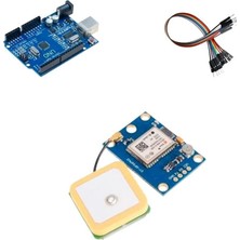 Eding Eğitim Platformu Arduino ile GY-NEO6MV2 Gps Modülü Kullanım Konum Öğrenme Proje Seti-E-Pdf Içerikli