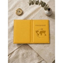 Efe Deri Pasaport Kılıfı - Pasaport Kabı - Passport Holder