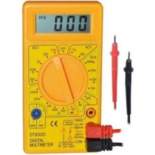 Eding Eğitim Platformu Multimetre Dijital Ölçü Aleti DT830D
