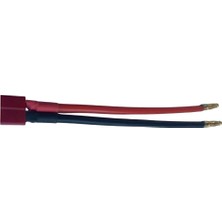 Eding Eğitim Platformu T-Plug Dişi-Erkek Lipo Pil Şarj Kablosu 15 cm 16AWG