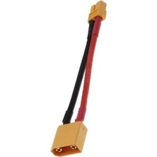 Eding Eğitim Platformu XT90 Erkek XT60 Dişi Dönüştürme Bağlantı Adaptör Kablosu 20CM 12 Awg 600W