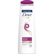 Dove Saç Bakım Şampuanı Uzun Saç Terapisi Uzun Yıpranmış Saçlar Için 400 ml